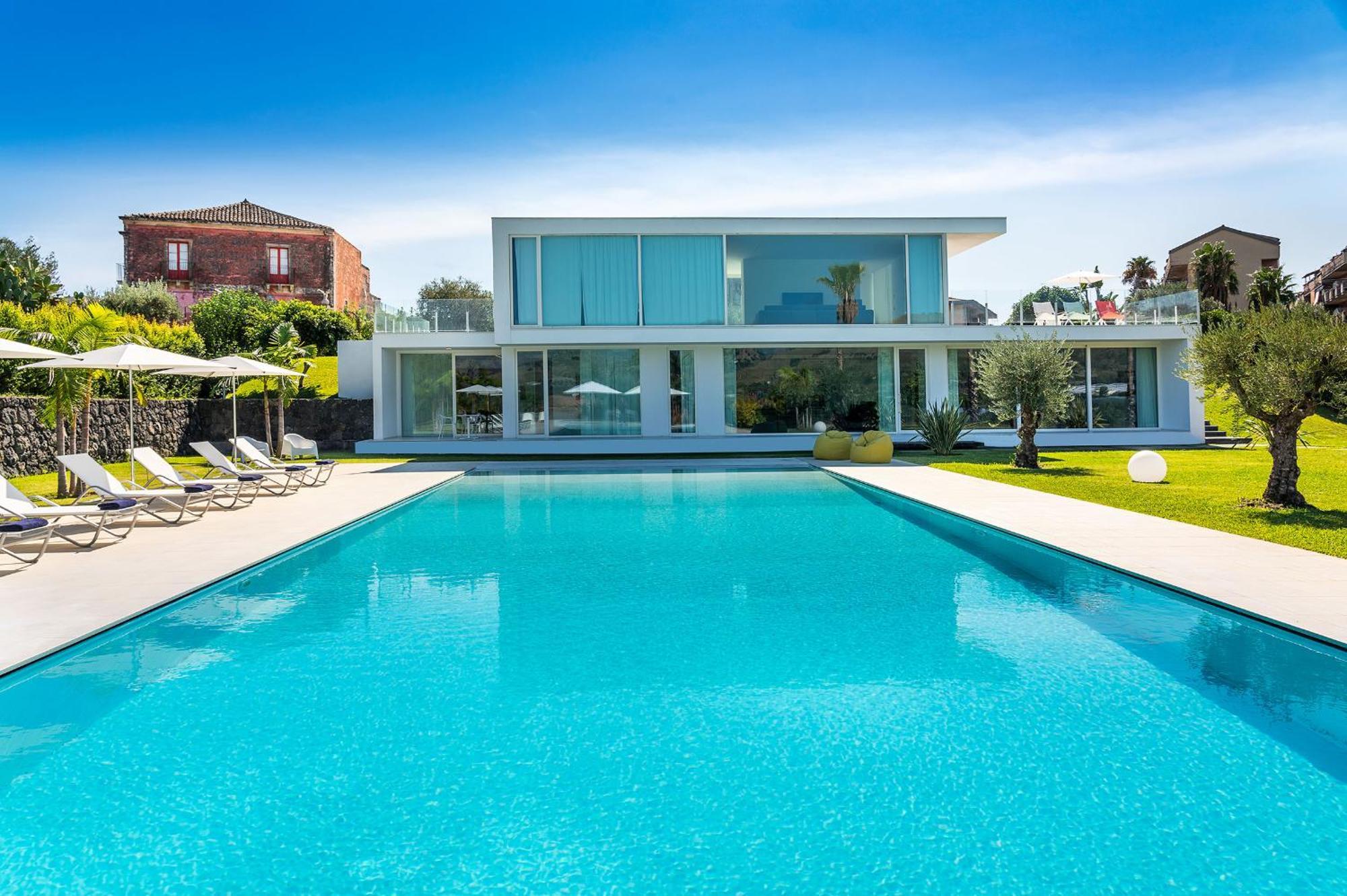 Villa Greta Fiumefreddo di Sicilia Exterior foto