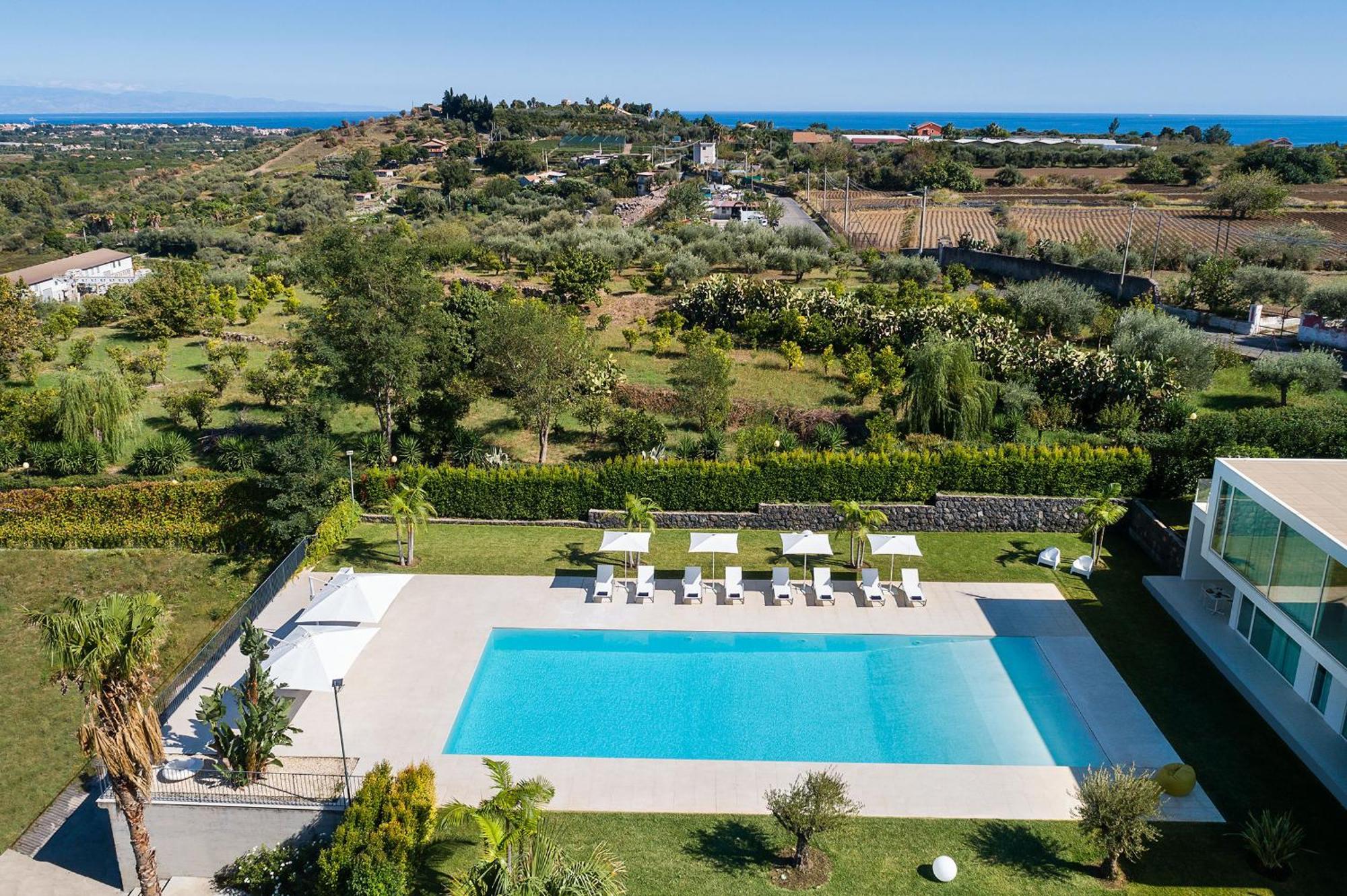Villa Greta Fiumefreddo di Sicilia Exterior foto
